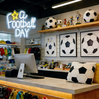 Neonawall – Lumières LED Dimmables USB pour Jour et Nuit, Décoration Murale pour Bar, Chambre, Fête de Football, Salle de Jeu, Cadeau