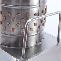 Équipement d'élevage commercial, ferme avicole, moteur électrique automatique, machine à plumer les poulets et les oies à haute productivité, volaille