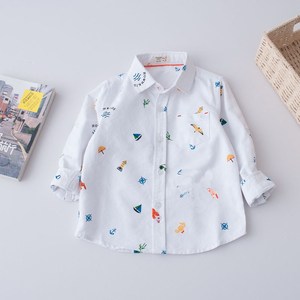 เสื้อเชิ้ตเด็กผู้ชาย คอลเลคชั่น Color Plus แบรนด์ส่วนตัว เสื้อผ้าขายส่ง - Product Image 4