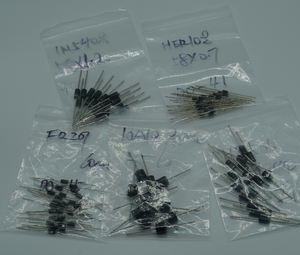 Semiconductores discretos Diodo trenzado FR307 DO-27 3A 1000V Diodo de recuperación rápida <span class=keywords><strong>FR607</strong></span> FR507 FR107 FR207 FR307 - Product Image 3