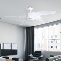 Kits de ventilateur de plafond décoratif en gros, télécommande tuya marocain grand ventilateur de plafond avec lumières led