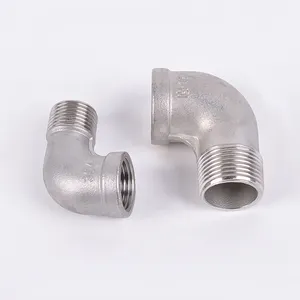 Stainless Steel Street Elbow NPT Male And Female Thread 90 Degree Elbow Threaded Fitting Street Elbow