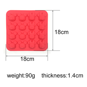 Moules à biscuits en Silicone en forme de personnage de dessin animé, biscuits au chocolat <span class=keywords><strong>Mickey</strong></span> - Product Image 5