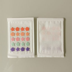 <span class=keywords><strong>Patch</strong></span> d'acné en forme d'étoile de cœur et de fleur, 50 pièces, emballage personnalisé, <span class=keywords><strong>Anti</strong></span>-acné, salicylique hydrogilide - Product Image 1