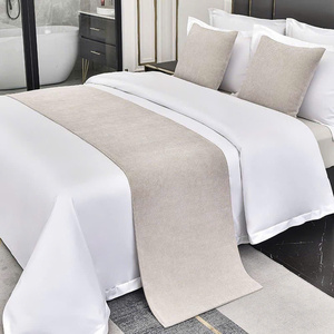 Grade <b>Bedding</b> Textile Cotton <b>Bedding</b> Set for Hotel Resort Soft Breathable Durable with Custom Size and Color - Product Image 1