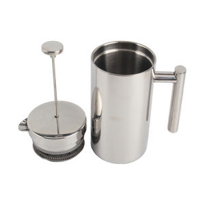 Cafetera de Prensa Francesa, Acero Inoxidable de Grado 304, Prensa de Café con Aislamiento de Doble Pared - Product Image 4