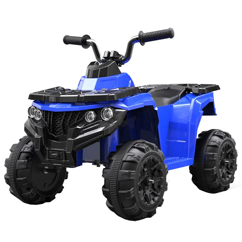 Çocuk elektrikli ATV motosiklet büyük tekerlekler ile çocuklar için/Mini boy elektrikli ATV 4 tekerlekli plaj arabası Dune Buggy çocuklar