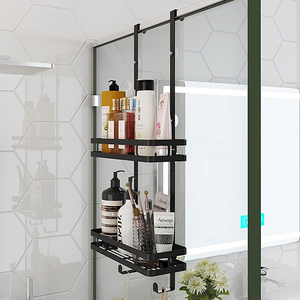 <span class=keywords><strong>Estante</strong></span> de almacenamiento de baño de perforación sin óxido tipo colgante, organizador de <span class=keywords><strong>estante</strong></span> <span class=keywords><strong>para</strong></span> champú, Gel de <span class=keywords><strong>Ducha</strong></span> - Product Image 4