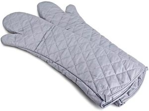 Gants de cuisine en coton résistants à la chaleur, adaptés au micro-ondes, pour une utilisation en cuisine - Product Image 3