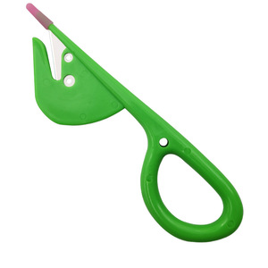 Couteau à éviscérer de chef en acier inoxydable avec manche en plastique, finition polie, écologique, pour volailles, poulet, canard, oie, poisson - Product Image 2