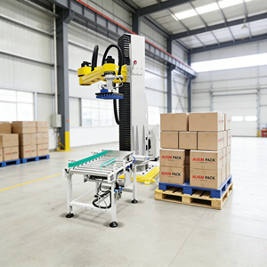 Paletizador Automático de Alta Velocidad con Servomotor Abb para Alimentos, Bolsas, Cartón, Papel, Embalaje de Plástico - Product Image 1