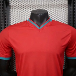 เสื้อฟุตบอลทีมชาติขายส่งสำหรับฟุตบอลโลก 2026 แบบสั้นสำหรับผู้ชาย สวมใส่สบาย ระบายอากาศได้ดี แห้งเร็ว ทรงเข้ารูป พิมพ์ลาย - Product Image 4