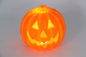<span class=keywords><strong>Halloween</strong></span> casa stregata LED in plastica 5 pollici di zucca lanterna decorazione per esterni e interni - Product Image 3