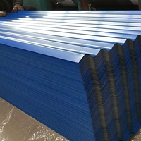 Tôle de toiture métallique PPGI PPGL Matériaux de construction Tôle trapézoïdale Revêtement couleur Zinc