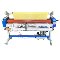 Machine à plastifier à froid électrique pneumatique semi-automatique avec compresseur d'air EC-1600Q doublure automatique de film à froid