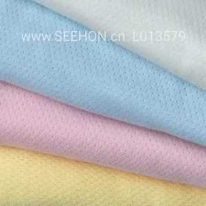 Home Textile Mesh Fabric 100%Cottton Classical Garment Cotton Fabric Pure100 Feels Soft Width 150Cm 95Gsm Natual Composition