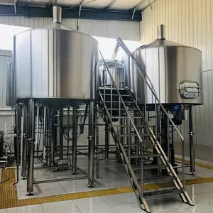 HongLin 5000L Commercial Full Automatic Steam Heated Craft Beer Brewing Equipment For Sale