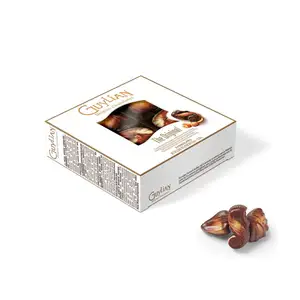 Conjunto de cajas de regalo para dulces, caja de Chocolate con ventana, diseño personalizado, embalaje de trufa