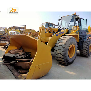 รถตักล้อยางมือสอง โคมัตสุ WA470-3 ผลิตในญี่ปุ่น รถตักล้อยางมือสอง โคมัตสุ WA 470-6 7 ตัน ขายในจีน - Product Image 1