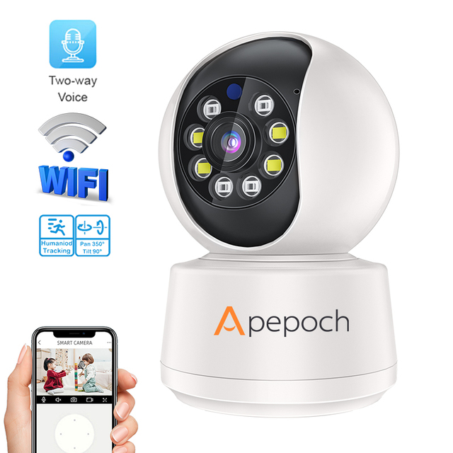 Hot Selling Tuya 1080P WiFi Indoor Camera Smart Home CCTV Security Baby Monitor Pet Care Features AI Motion Detection IP65