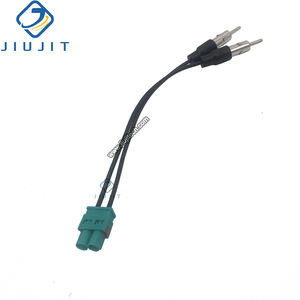 2 FAKRA Câble de rallonge d'<span class=keywords><strong>antenne</strong></span> RF coaxiale <span class=keywords><strong>Antenne</strong></span> FM de voiture pour VWs Audis Car Audio Video - Product Image 4