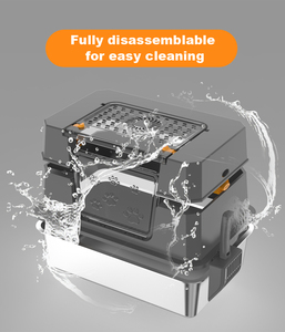 Caja de Arena para Gatos de Acero Inoxidable, Extra Grande, Resistente, con Control de Olores, para Interiores, Precio de Fábrica, Alta Calidad - Product Image 2