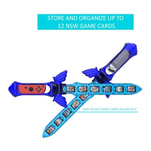 Interruptor espada hacia el cielo con la tarjeta <span class=keywords><strong>de</strong></span> juego <span class=keywords><strong>de</strong></span> almacenamiento <span class=keywords><strong>de</strong></span> titular para <span class=keywords><strong>Nintendo</strong></span> interruptor juego la leyenda <span class=keywords><strong>de</strong></span> <span class=keywords><strong>Zelda</strong></span> espada hacia el cielo HD JYS-NS219 - Product Image 4