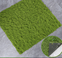 Mousse verte artificielle en soie écologique pour la décoration de Thanksgiving, de mariages, de maisons, de paysages et de sites touristiques, plante verte en gros