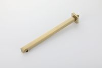 Ensemble de robinetterie de douche en laiton brossé doré non revêtu, système de douche mural pour salle de bain, panneau de douche 3 voies