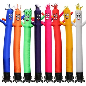 Popular Advertising Inflatable Dancing Tube Boy Waving Hand Sky Outdoor Sky Air Inflatable Dancer Balloons