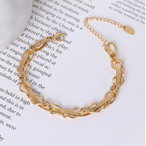 Cadena <span class=keywords><strong>de</strong></span> acero inoxidable chapada en oro <span class=keywords><strong>de</strong></span> 18k, cadena envuelta en escamas <span class=keywords><strong>de</strong></span> <span class=keywords><strong>serpiente</strong></span>, collar y pulsera, conjuntos <span class=keywords><strong>de</strong></span> joyería - Product Image 5