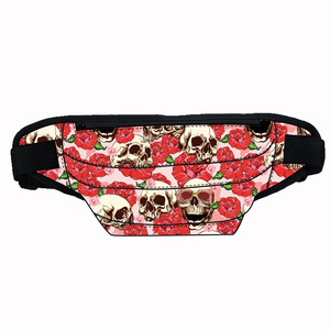 Borsa da vita impermeabile in poliestere Unisex di alta qualità di alta qualità borsa da esterno a scomparto regolabile da cintura personalizzata - Product Image 2