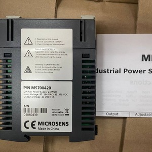 Alimentation électrique sur rail DIN Microsens 24 Vdc 85-264 Vac 375 Watts Sortie 24 Vdc 1A Fabriqué en Chine - Product Image 2