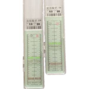 เบ็ดตกปลาแบบไม่มีห่วงคู่ 10 ชิ้น รุ่นปรับปรุง Wolf Tooth สำหรับตกปลาคาร์พในน้ำจืด แบบไม่มีเงี่ยง หลายตัวเบ็ด ใช้ได้ในอ่างเก็บน้ำและบ่อ - Product Image 3