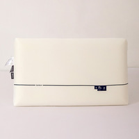 Yaduo YD008 bantal penopang leher busa memori Rebound lambat gaya sama 0 tekanan Pro tidur dalam desain minimalis persegi panjang