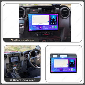 工厂Conso新型号<span class=keywords><strong>2</strong></span> Din丰田陆地巡洋舰70 2023-2024型号面板配件马可电缆线面板 - Product Image 4