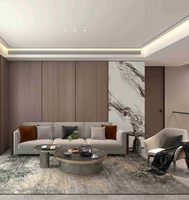 Panneau mural en PVC imperméable pour intérieur, 1000 mm x 10 mm, blanc Verona