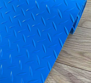 <span class=keywords><strong>Tapis</strong></span> de sol en caoutchouc antidérapant, grand, imperméable, rond, à surface boutonnée, pour cage à chien - Product Image 6