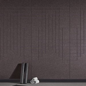 Panel Acústico Ranurado en V <span class=keywords><strong>de</strong></span> Material Ignífugo Insonorizante <span class=keywords><strong>de</strong></span> 12 mm para <span class=keywords><strong>Estudio</strong></span> <span class=keywords><strong>de</strong></span> Grabación <span class=keywords><strong>de</strong></span> Diseño Moderno - Product Image 2