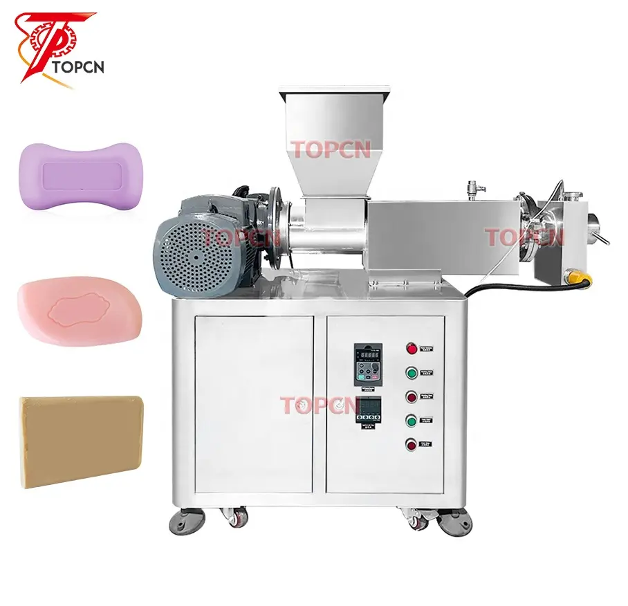 TOPCN-máquina extrusora de jabón, línea de producción de 150 Kg/h