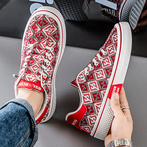 Zapatos de Lona de Pekín Antiguos para Hombre, Verano, Nuevo Color Sólido, Lona Delgada, Modernos, Casuales, Combinables con Todo, para Adolescentes - Product Image 3
