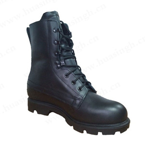 Lxg รองเท้าฝึกซ้อมหนังเต็มอัลทามะ, ป้องกันการลื่นด้านนอก HSM204หนังฝึกซ้อมทุกวันรองเท้าบูทยุทธวิธีต่อสู้8นิ้ว - Product Image 3