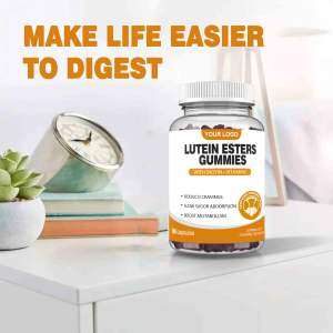 Lutein Gummies <b>Eye</b> Supplement for Adults 60 Gummy <b>Candy</b> Bottles (Blueberry Flavor) - Product Image 2