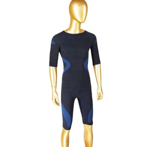 ผู้ผลิตขายส่งชุดวอร์มแบบ unisex สำหรับผู้ชาย ผู้หญิง ผู้หญิงรูปร่างสูง ชุดออกกำลังกาย ชุดฟิตเนส Miha Bodytec Ems Suit - Product Image 3