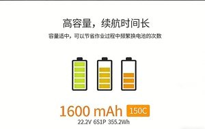 1600mAh 22.2v 150C 6s <strong>Lipo</strong> <strong>Battery</strong> Pack FPV RC Car/Truck/Boat/Racing Tank With Deans XT60 Plug For Hobby Buggy Racing - Product Image 3
