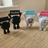Ornamen Mini Dekorasi Meja PVC Motivasi You Rock Lintas Batas, Hadiah dari Cina, JLS-1 Tidak Ada