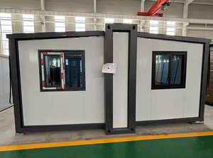 20 pieds entrepôt spécial salle de réunion boutique ouragan preuve coupe-vent imperméable ignifuge préfabriqué extensible conteneur maison - Product Image 4