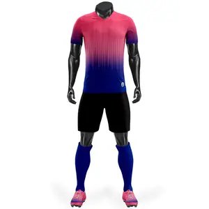 定制国家聚酯足球队球衣足球球衣图案设计您自己的球队球衣2023-2024