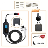 Chargeur EV portable domestique de 11 kW fabriqué en Chine, conforme aux normes nationales, avec contrôle à distance par application et réglage de la puissance