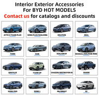 Accessoires de voiture pour Denza N9 EV : garniture de protection décorative modifiée en fibre de carbone pour l'intérieur et l'extérieur
